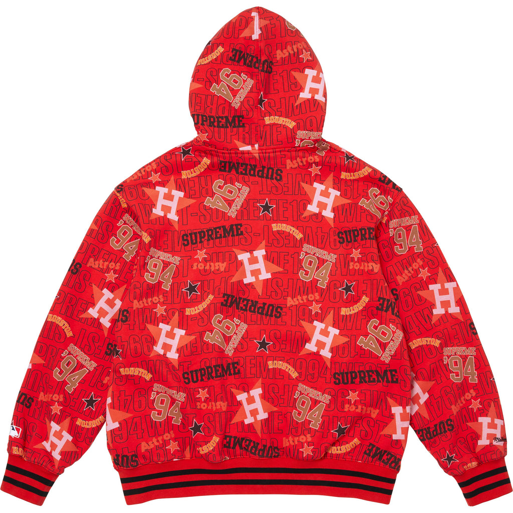 Supreme®/Mitchell & Ness® Teams Zip Up Hooded Sweatshirt - Shop