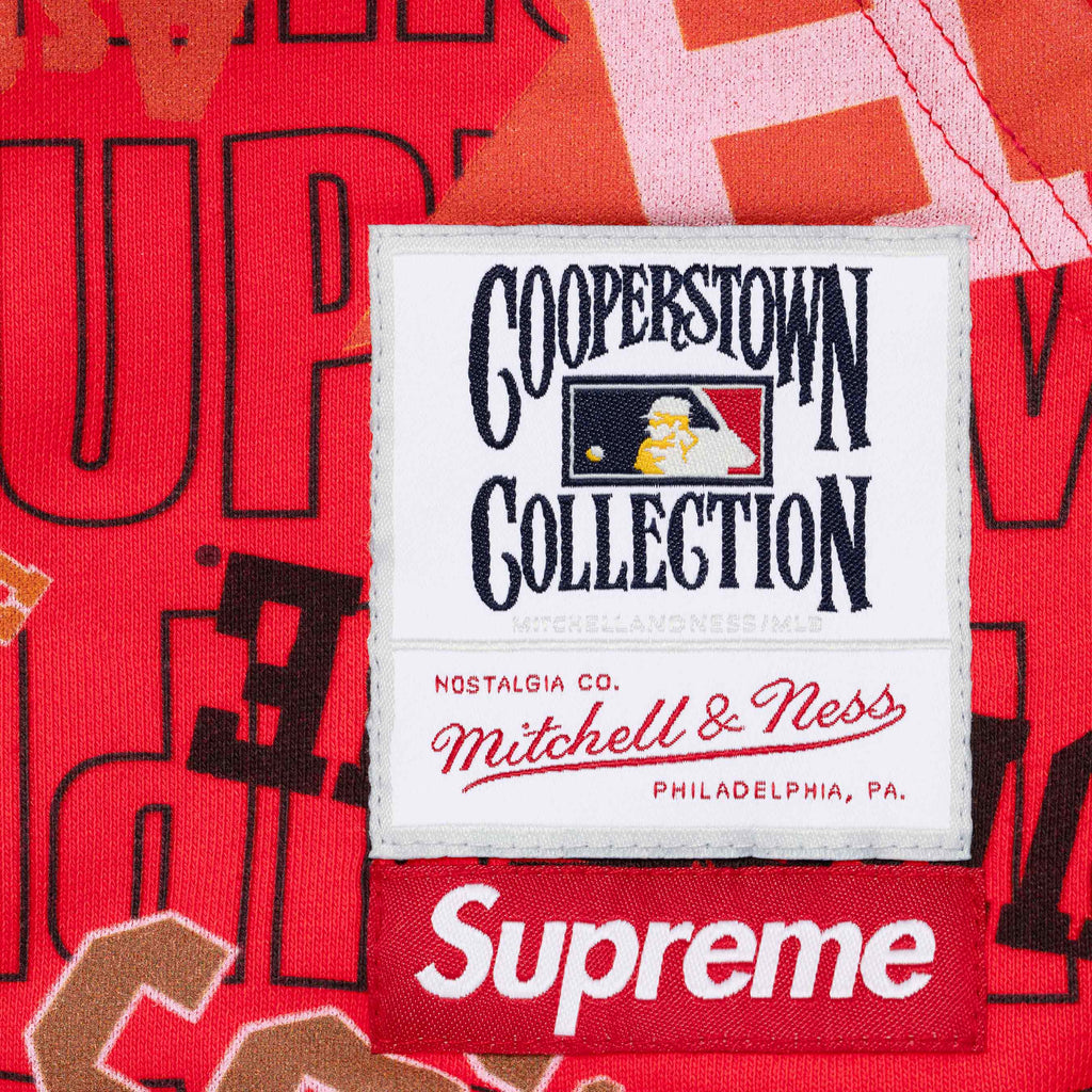 Supreme®/Mitchell & Ness® Teams Zip Up Hooded Sweatshirt - Shop