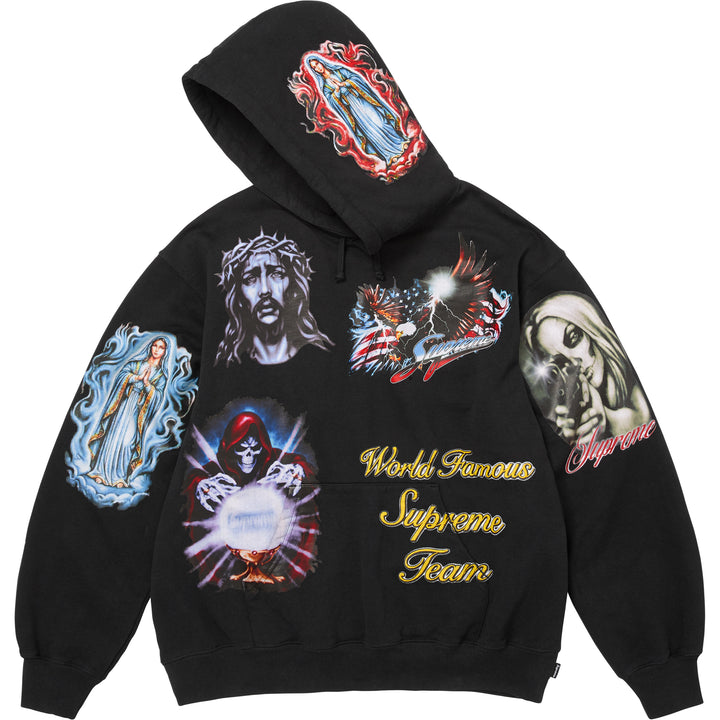 Stickers Hooded Sweatshirt - Shop - Supreme