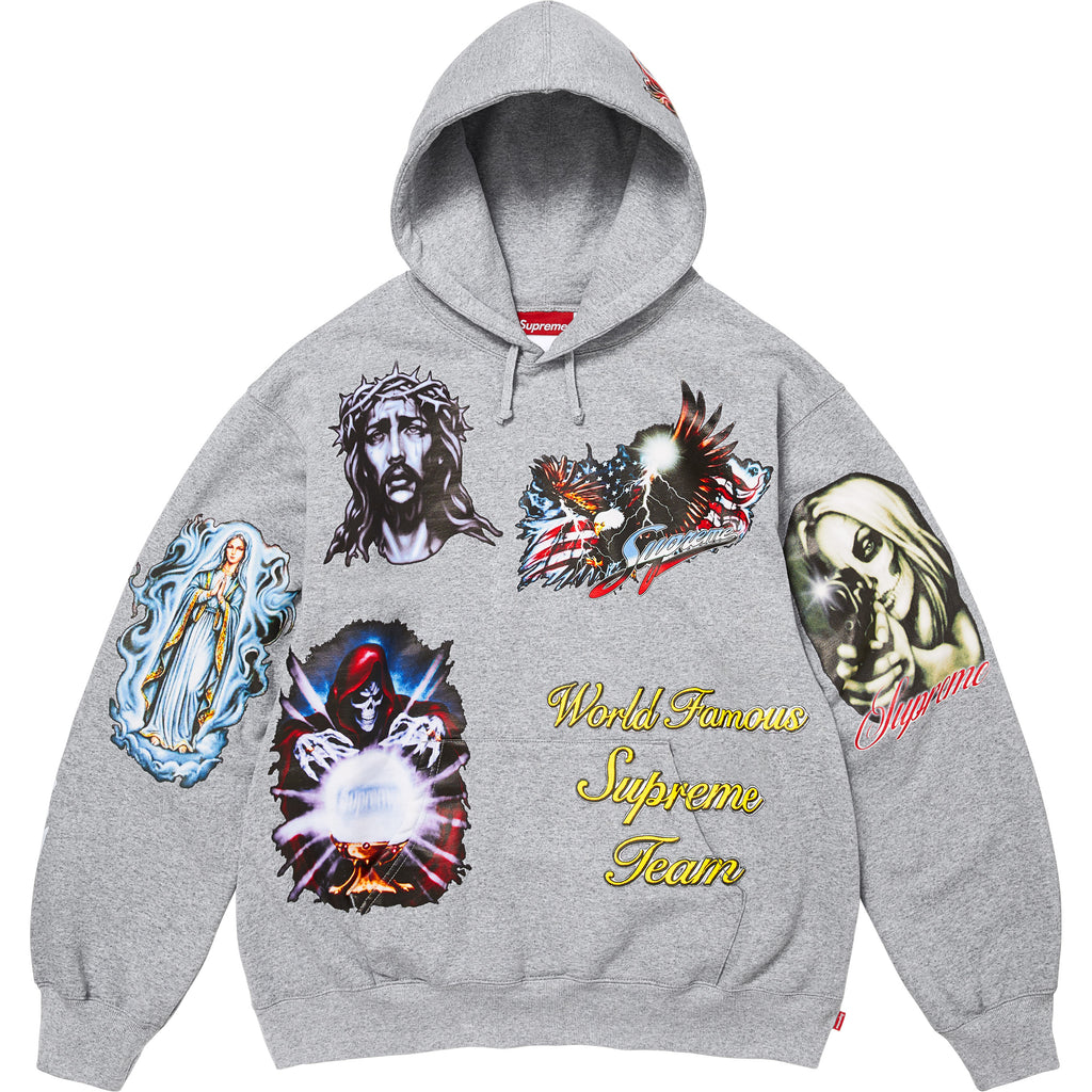 Stickers Hooded Sweatshirt