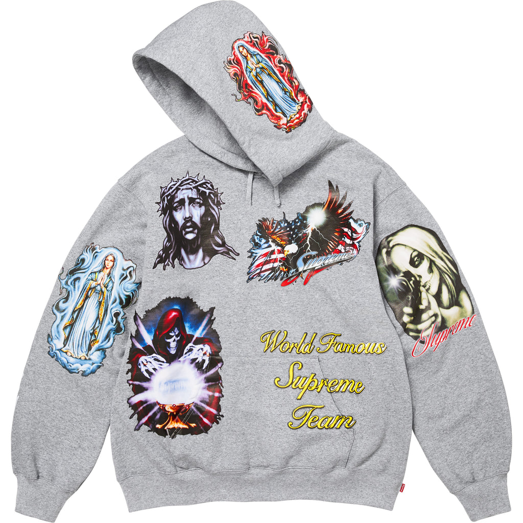 Stickers Hooded Sweatshirt