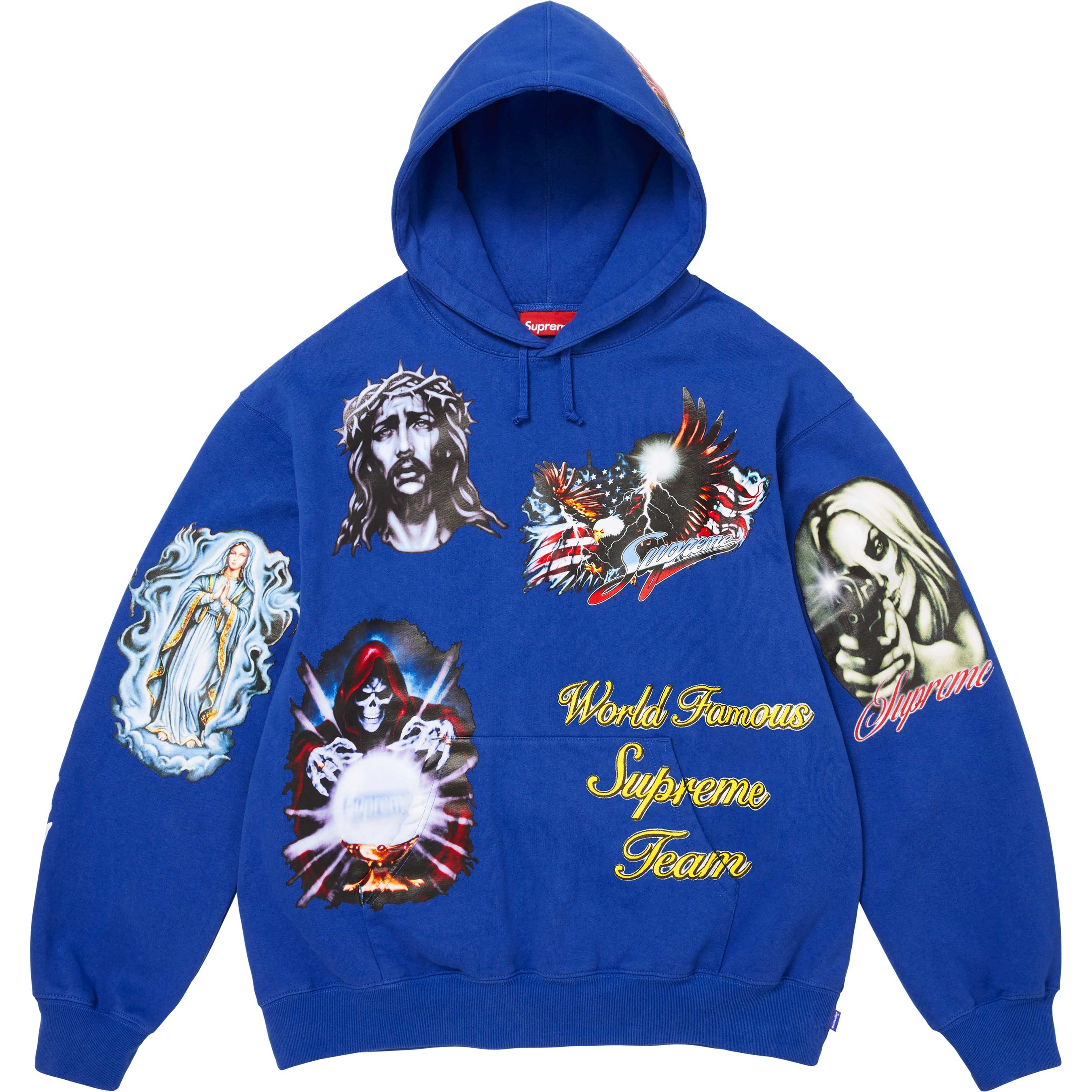 Stickers Hooded Sweatshirt - Shop - Supreme