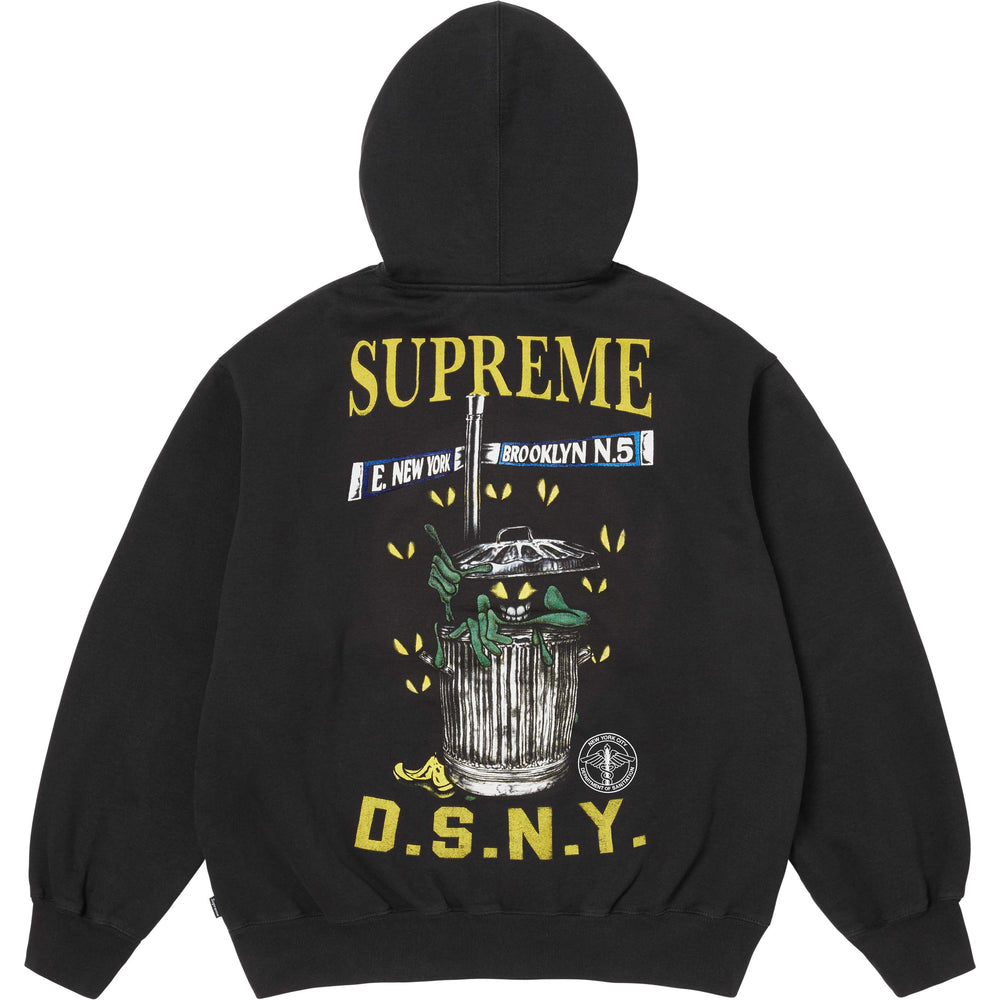 Supreme/DSNY Zip Up Hooded Sweatshirt - Image 2