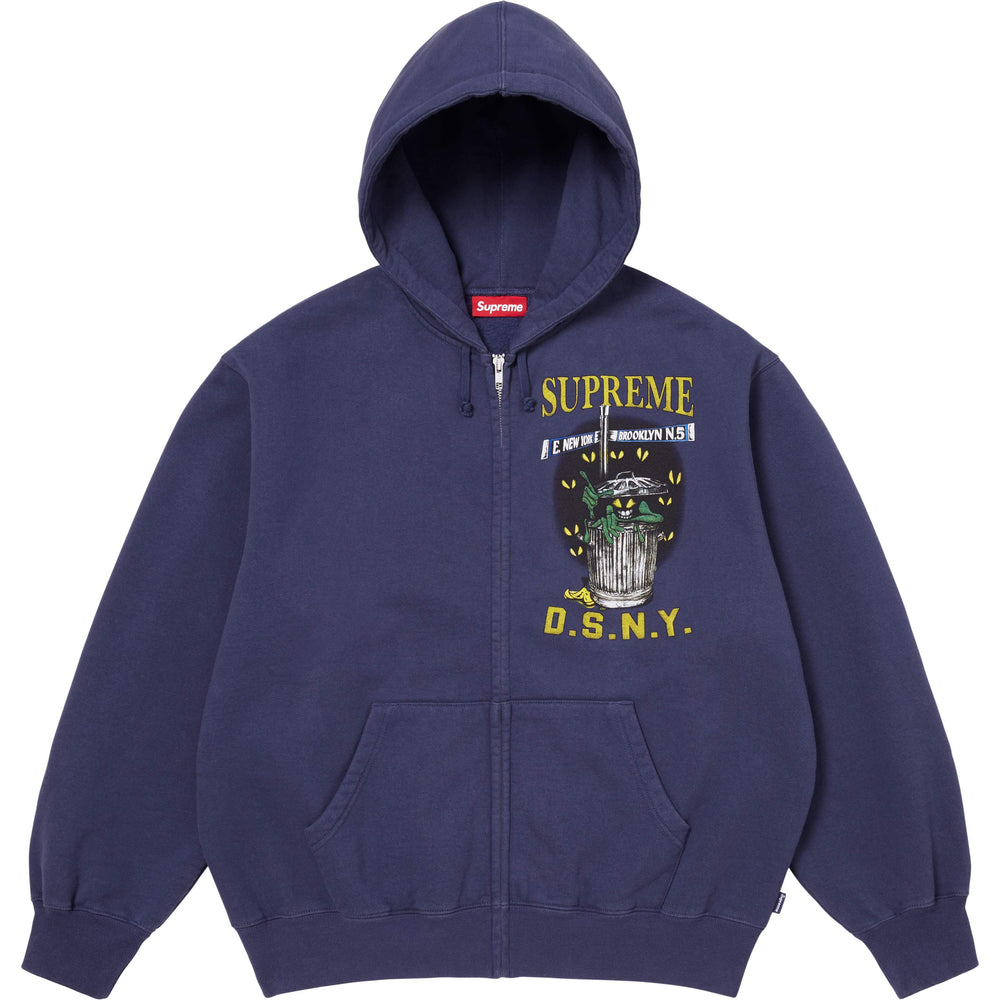 Supreme/DSNY Zip Up Hooded Sweatshirt