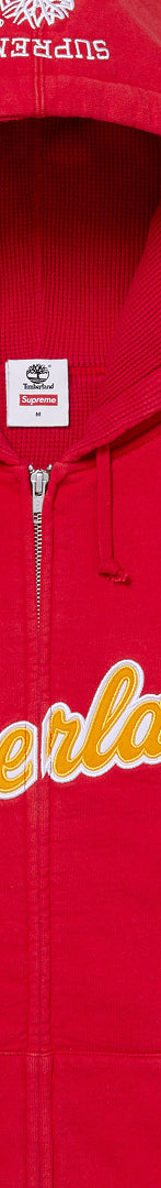 Supreme®/Timberland® Thermal Lined Zip Up Hooded Sweatshirt