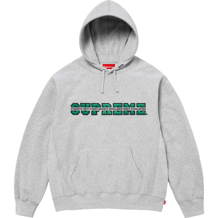 Collegiate Acronym Hooded Sweatshirt - Shop - Supreme