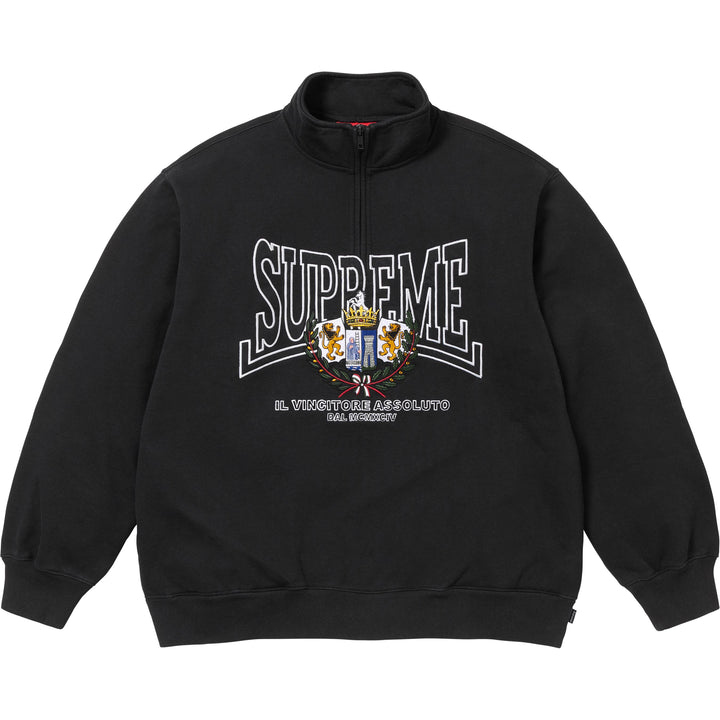 Crest Appliqué Half Zip Pullover - Shop - Supreme
