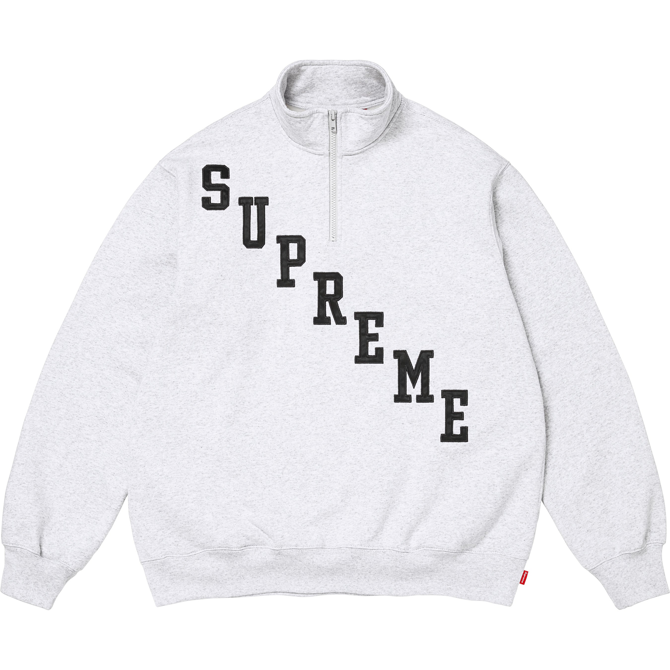 Slant Appliqué Half Zip Pullover - Shop - Supreme