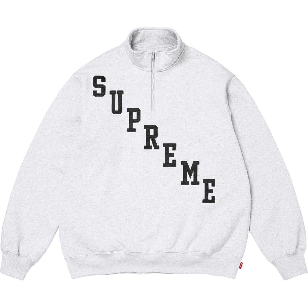 Slant Appliqué Half Zip Pullover - Shop - Supreme
