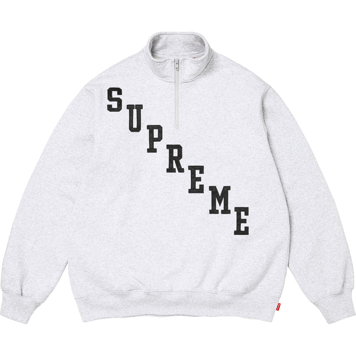Slant Appliqué Half Zip Pullover - Shop - Supreme
