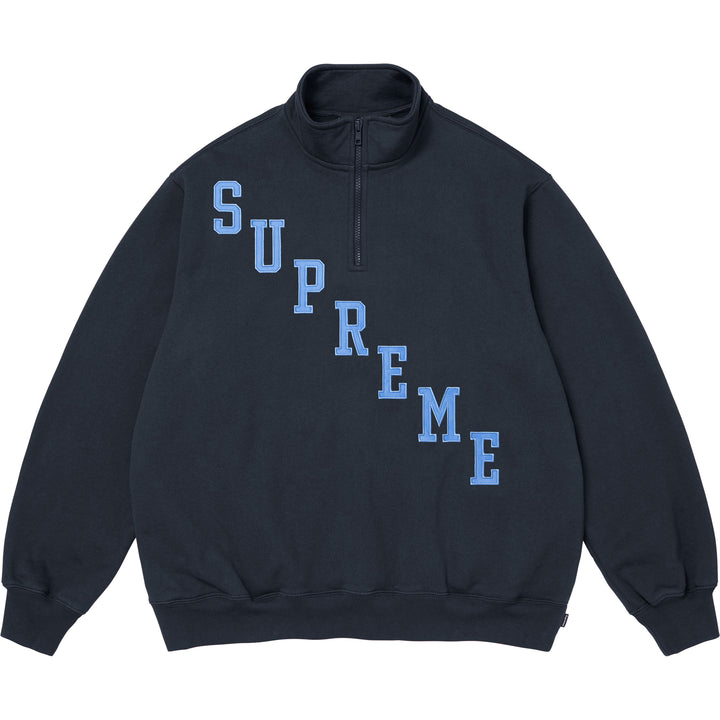 Slant Appliqué Half Zip Pullover - Shop - Supreme