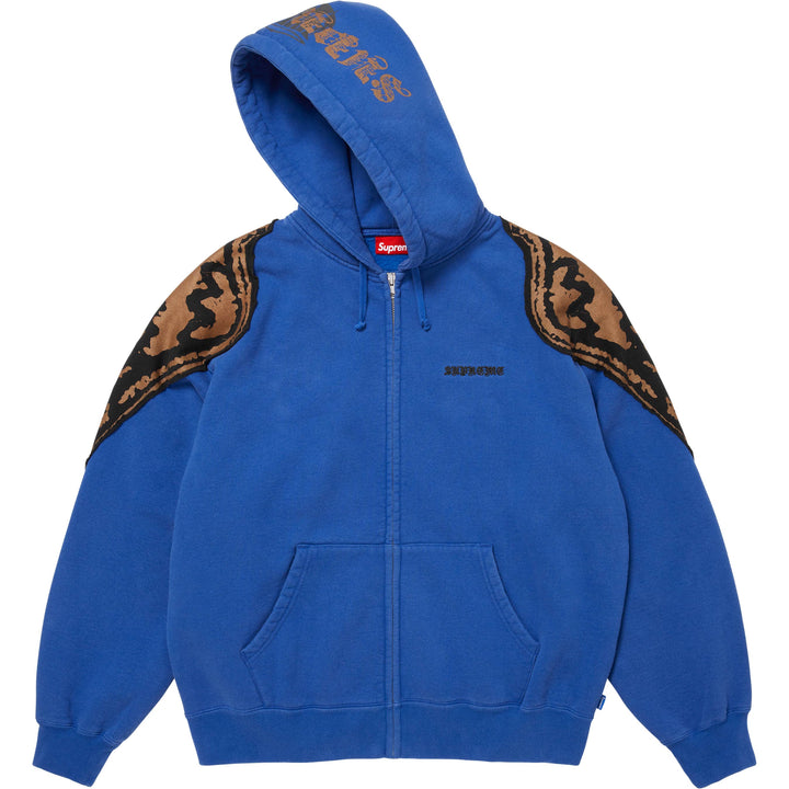 Wings Zip Up Hooded Sweatshirt
