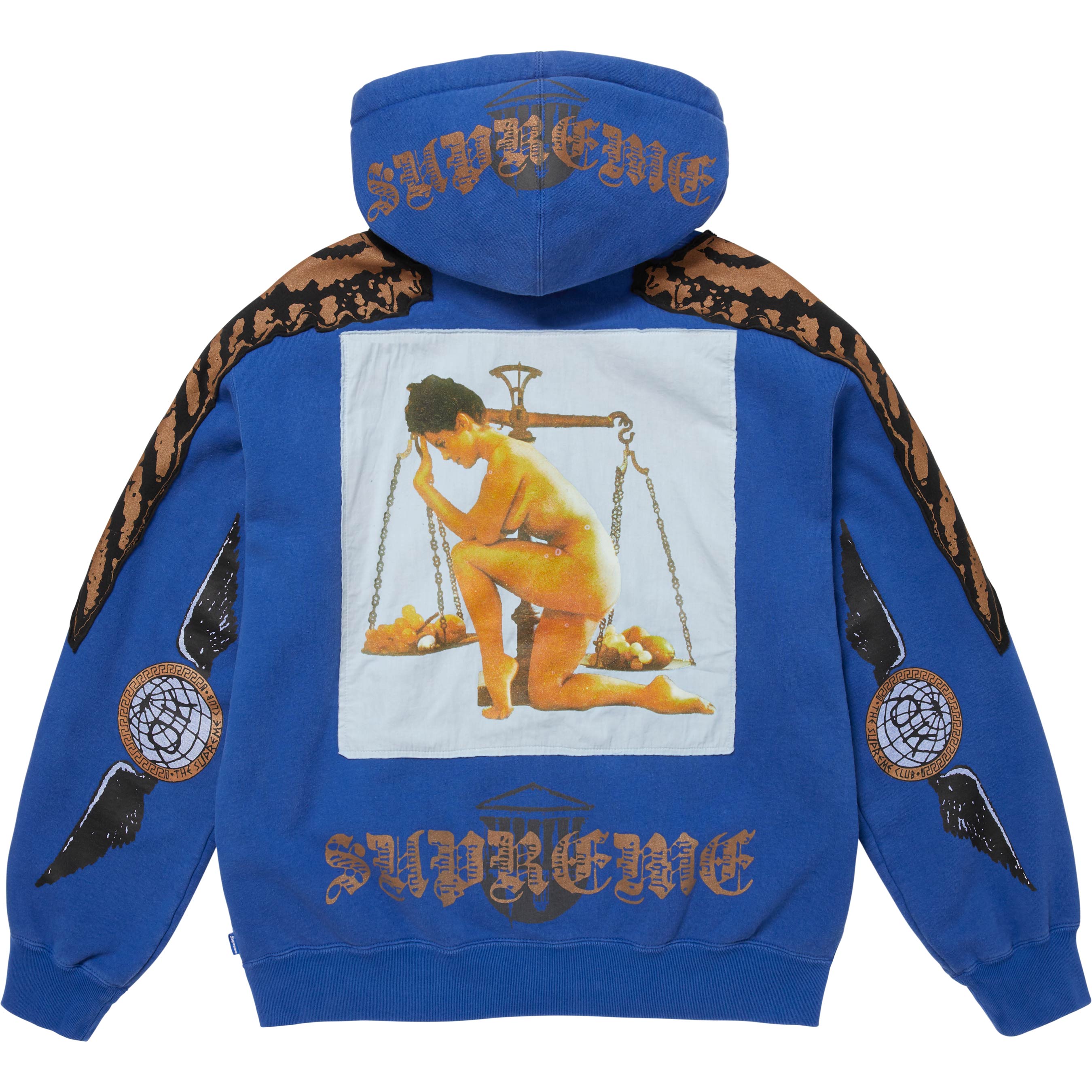 あ　Supreme Spray Hooded Sweatshirt Supreme Spray Hooded Sweatshirt (FW20) - $158