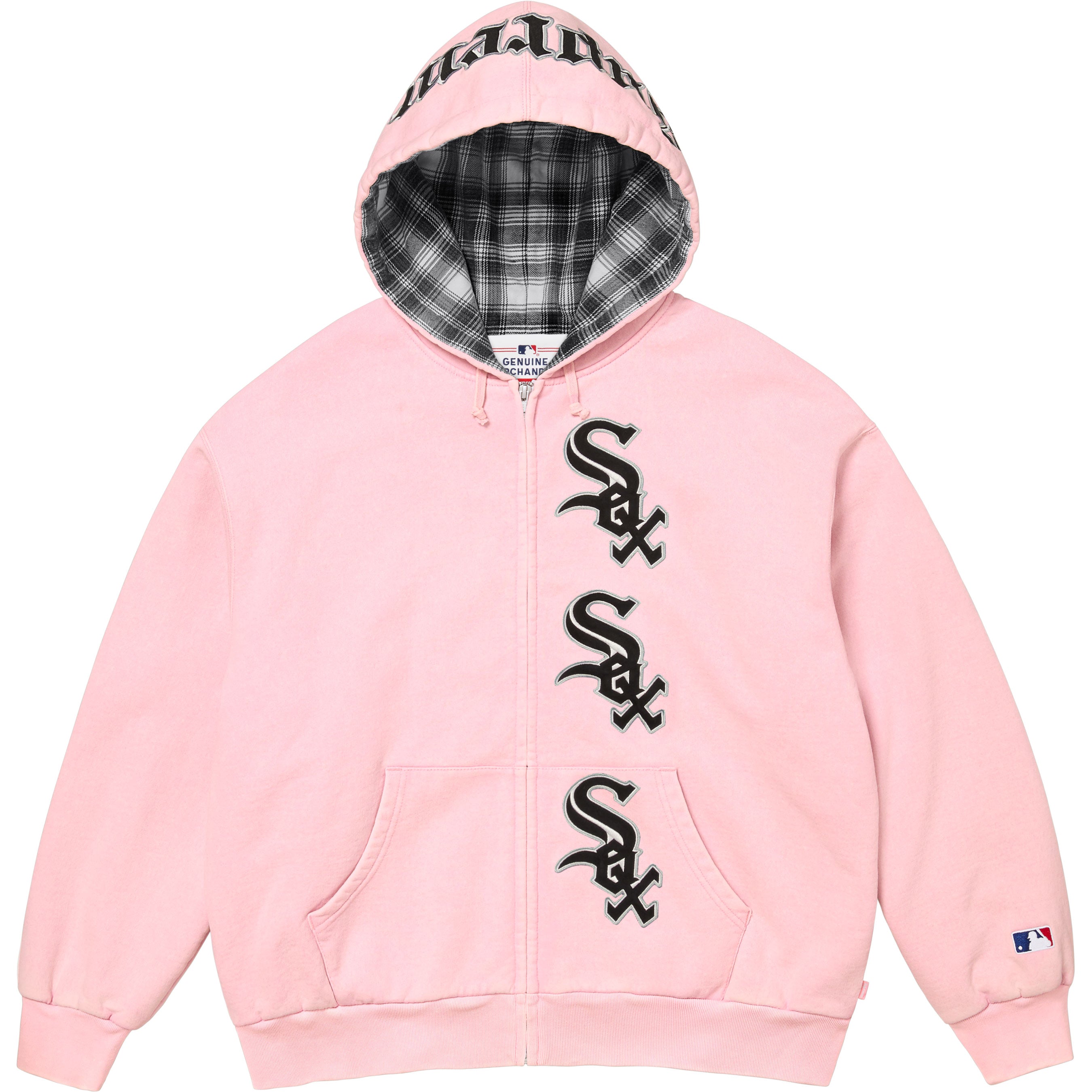 Supreme®/Chicago White Sox™ Zip Up Hooded Sweatshirt - Shop - Supreme