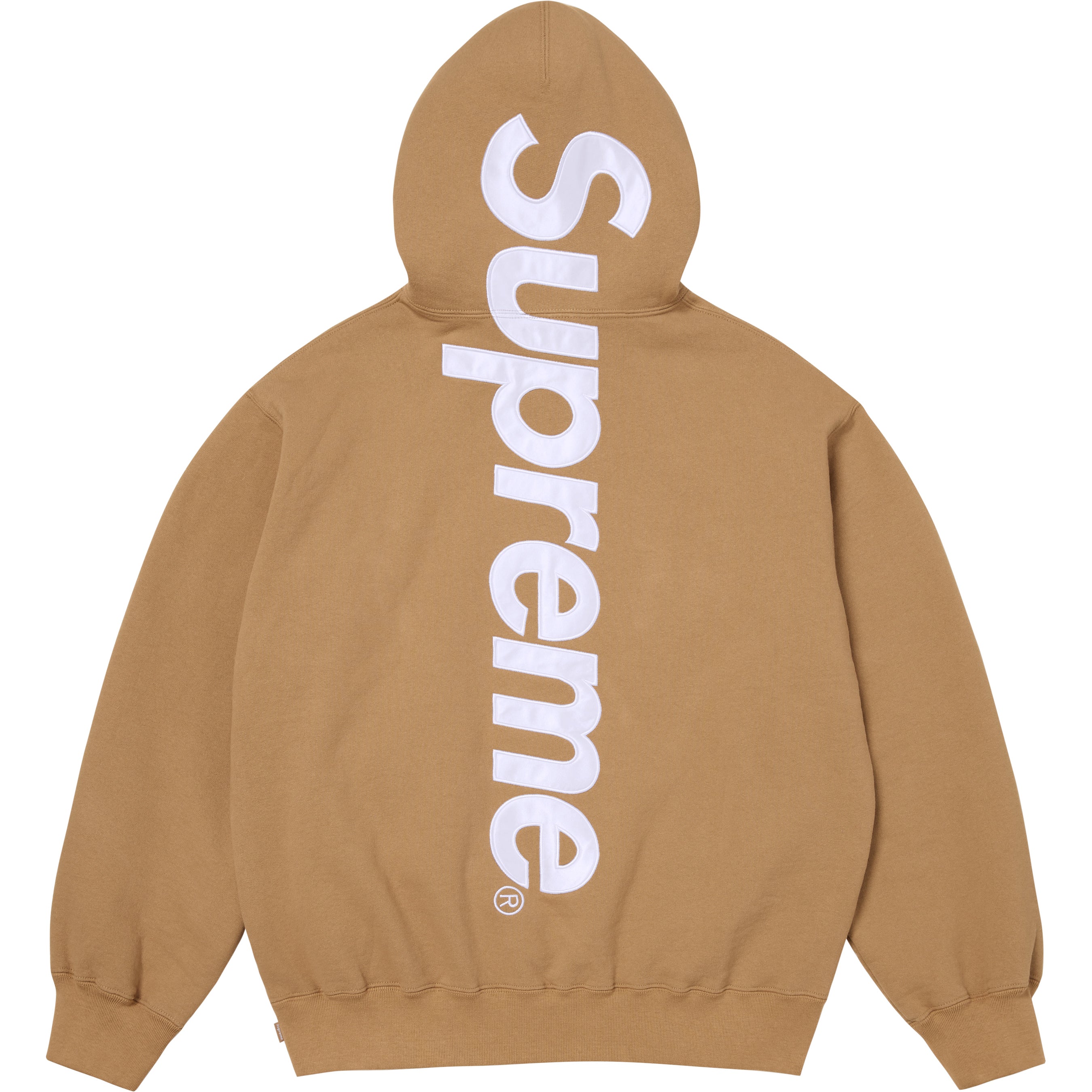 Satin Appliqué Hooded Sweatshirt - Shop - Supreme