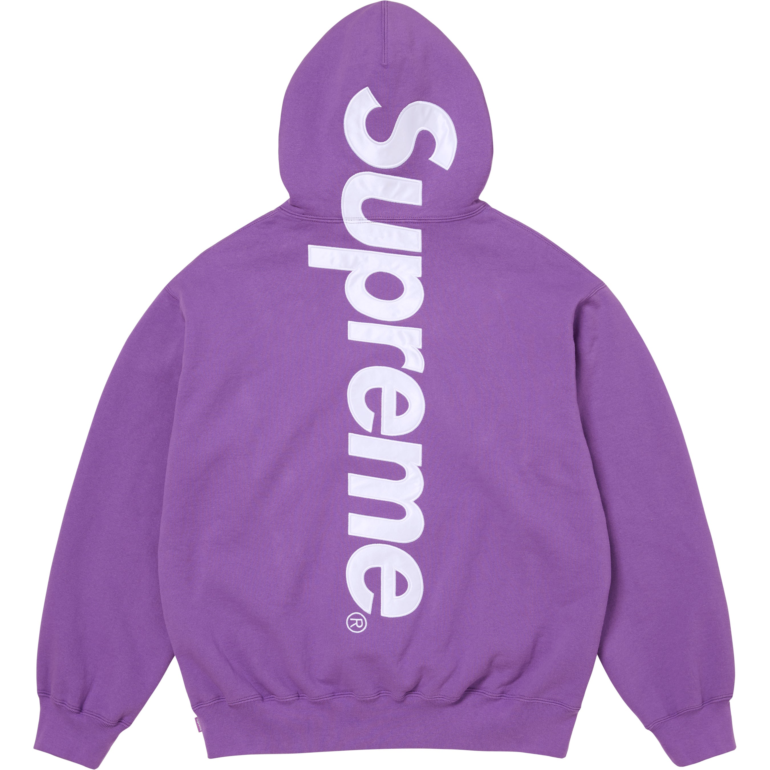 Satin Appliqué Hooded Sweatshirt - Shop - Supreme