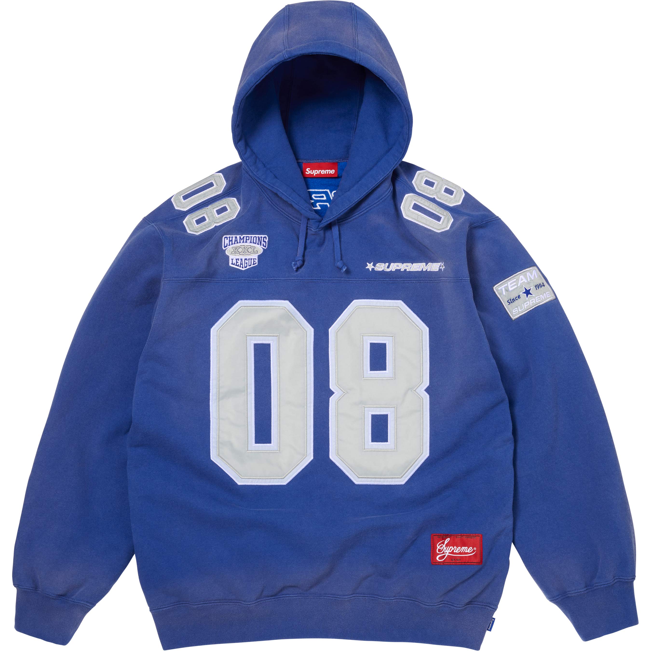 Football Jersey Hooded Sweatshirt - Shop - Supreme