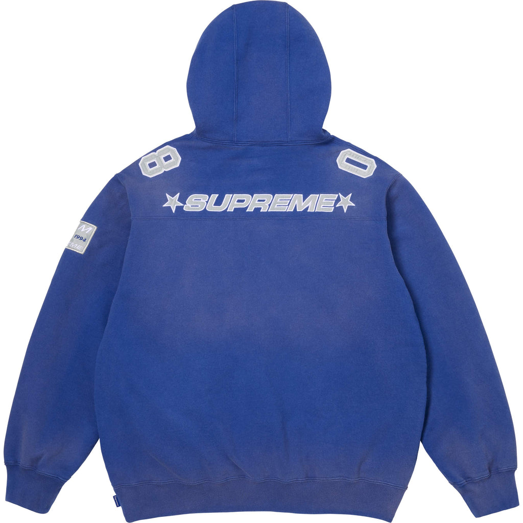 Football Jersey Hooded Sweatshirt