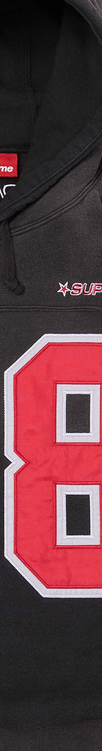 Football Jersey Hooded Sweatshirt