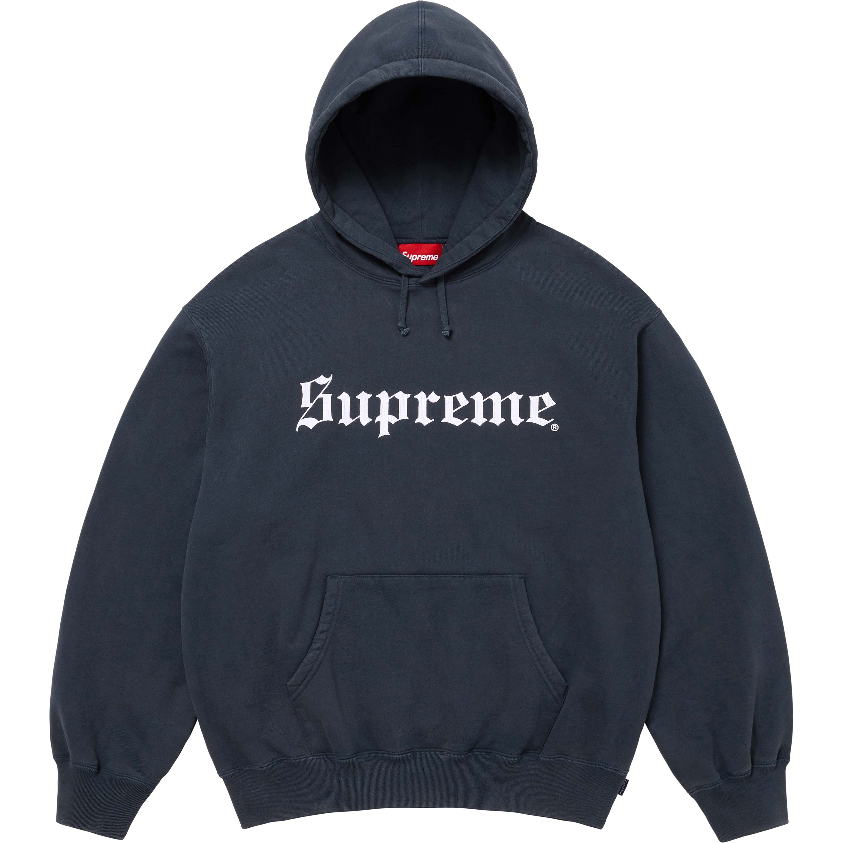 【美品】SUPREME Washed Old English Hooded Sweatshirt - Shop - Supreme