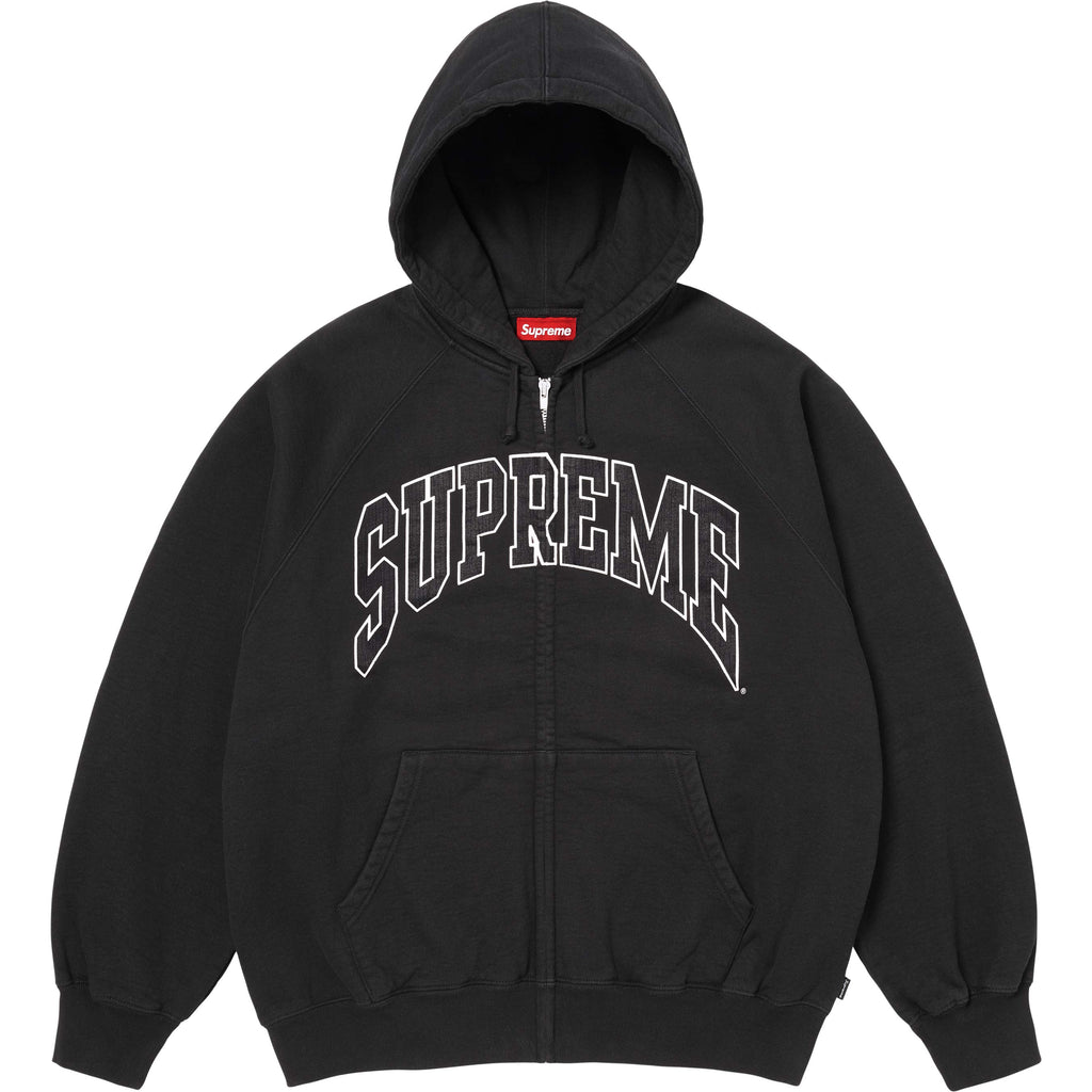 トップス supreme Quilted Zip Up Hooded Sweatshirt Supreme Quilted Zip Up Hooded Sweatshirt Ash Grey Men's - FW25 - US