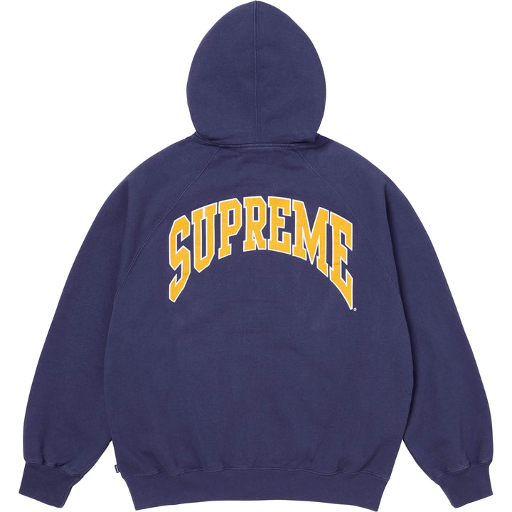 flexwitmeポロバイラルフローレン supreme Cracked Raglan Zip Up Hooded Sweatshirt - Shop - Supreme