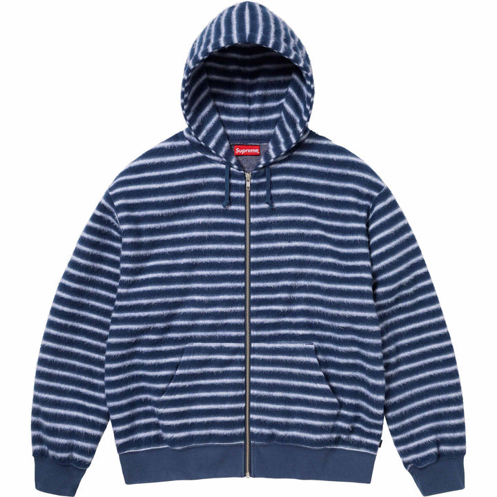 Brushed Zip Up Hooded Sweatshirt - Shop - Supreme