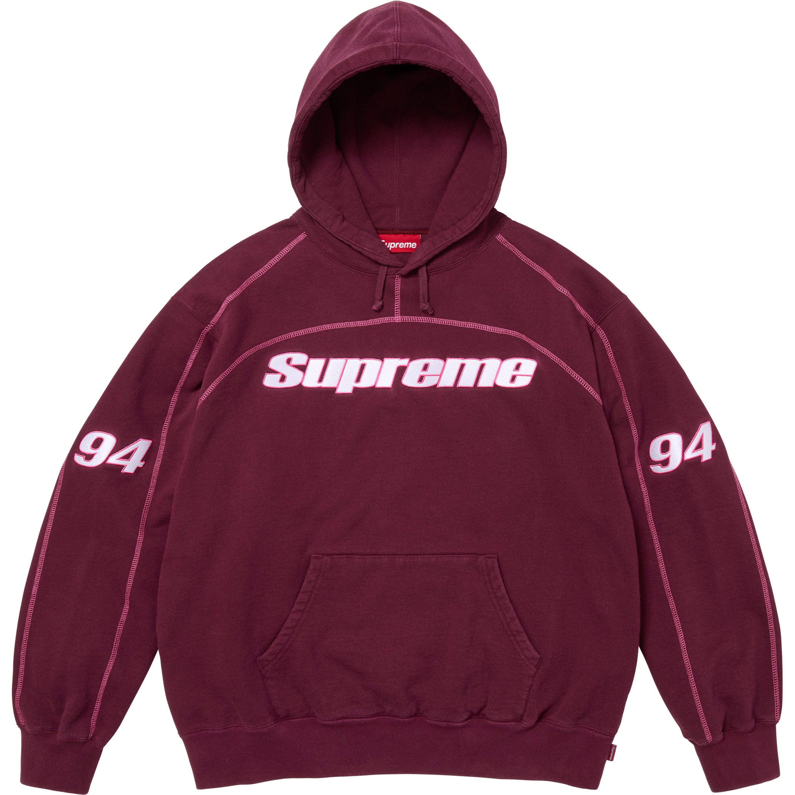 Overlock Hooded Sweatshirt - Shop - Supreme