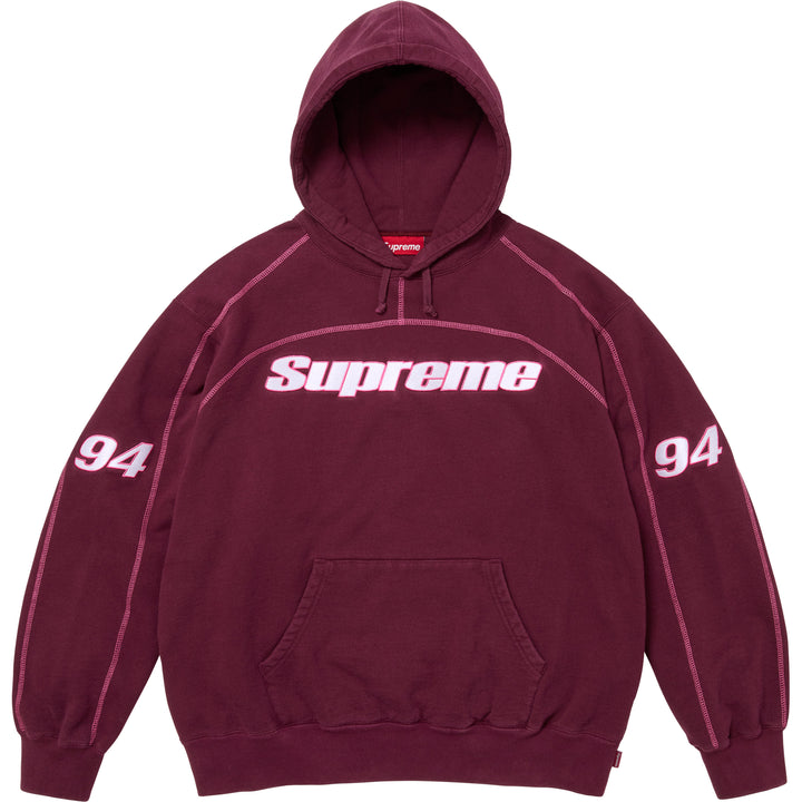 Overlock Hooded Sweatshirt - Shop - Supreme