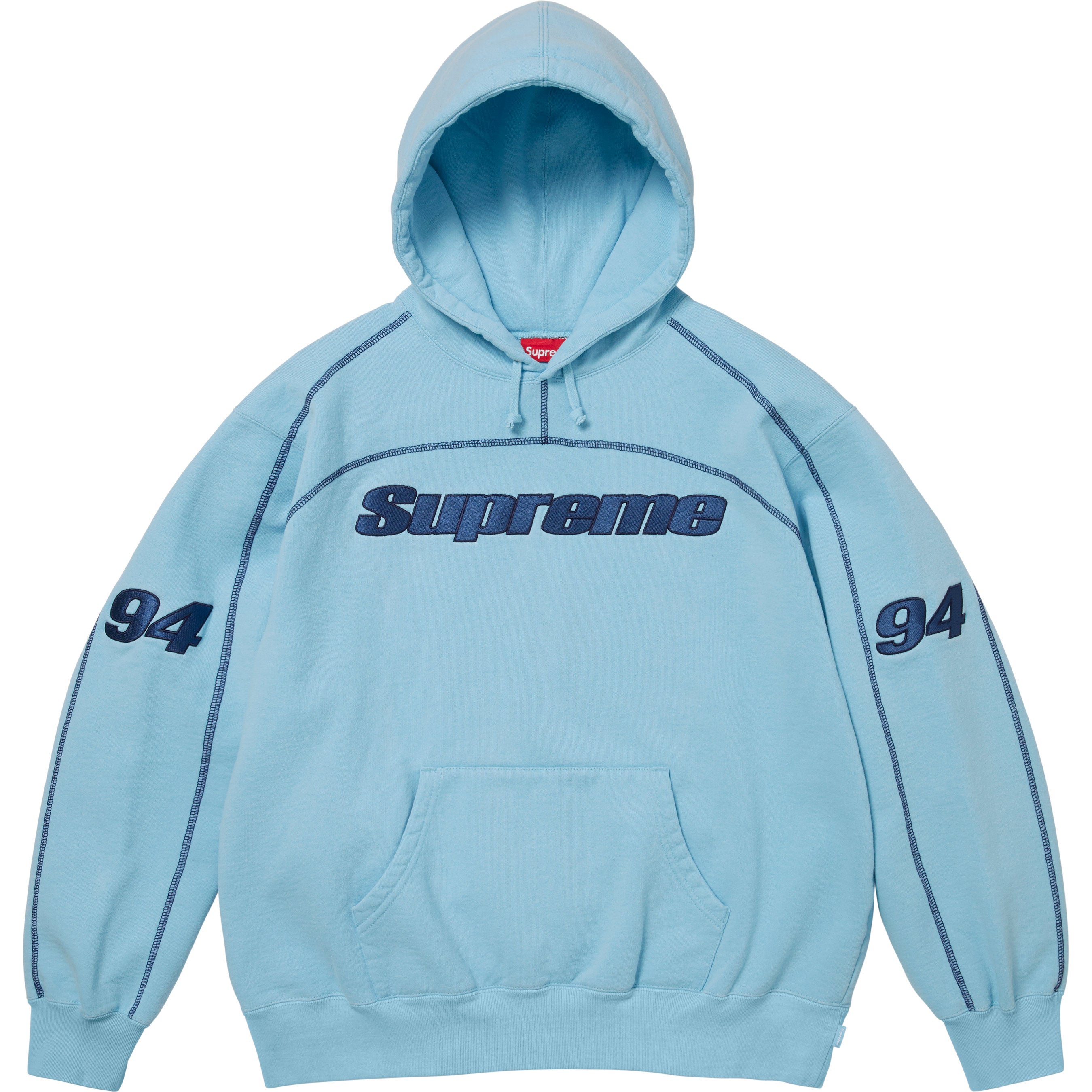 Overlock Hooded Sweatshirt - Shop - Supreme