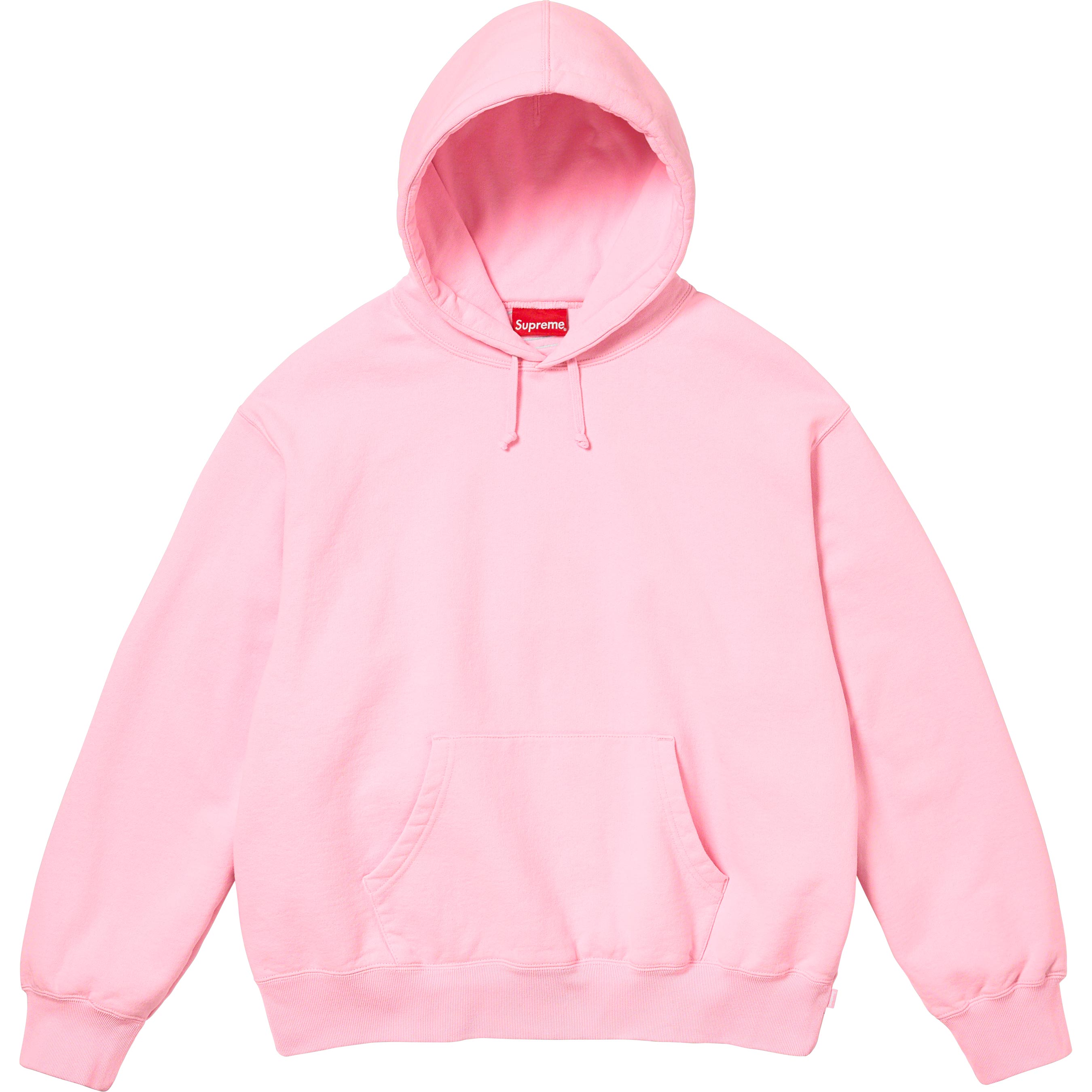 Satin Appliqué Hooded Sweatshirt