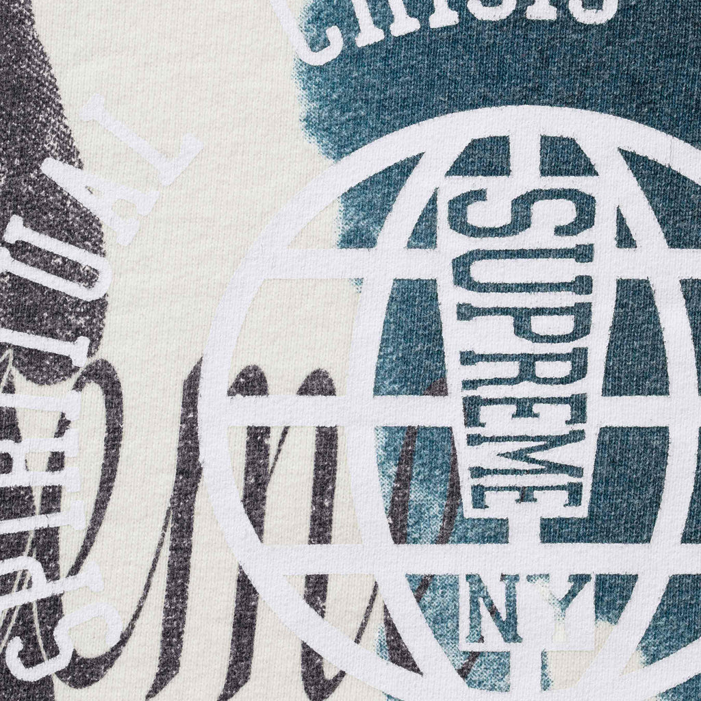 Overprint Hooded Sweatshirt