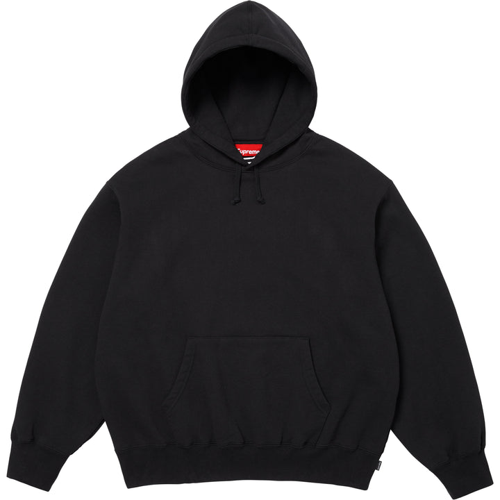 Supreme Satin Applique Sweatshirt ブラック L Satin Appliqué Hooded Sweatshirt - Shop - Supreme