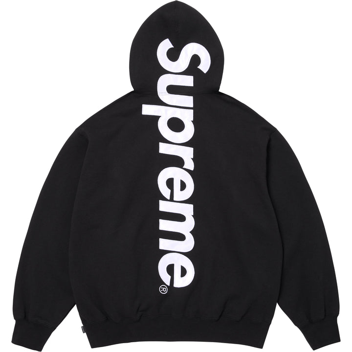 l*y様 Satin Appliqu Hooded Sweatshirt シュプ Satin Appliqué Hooded Sweatshirt - Shop - Supreme