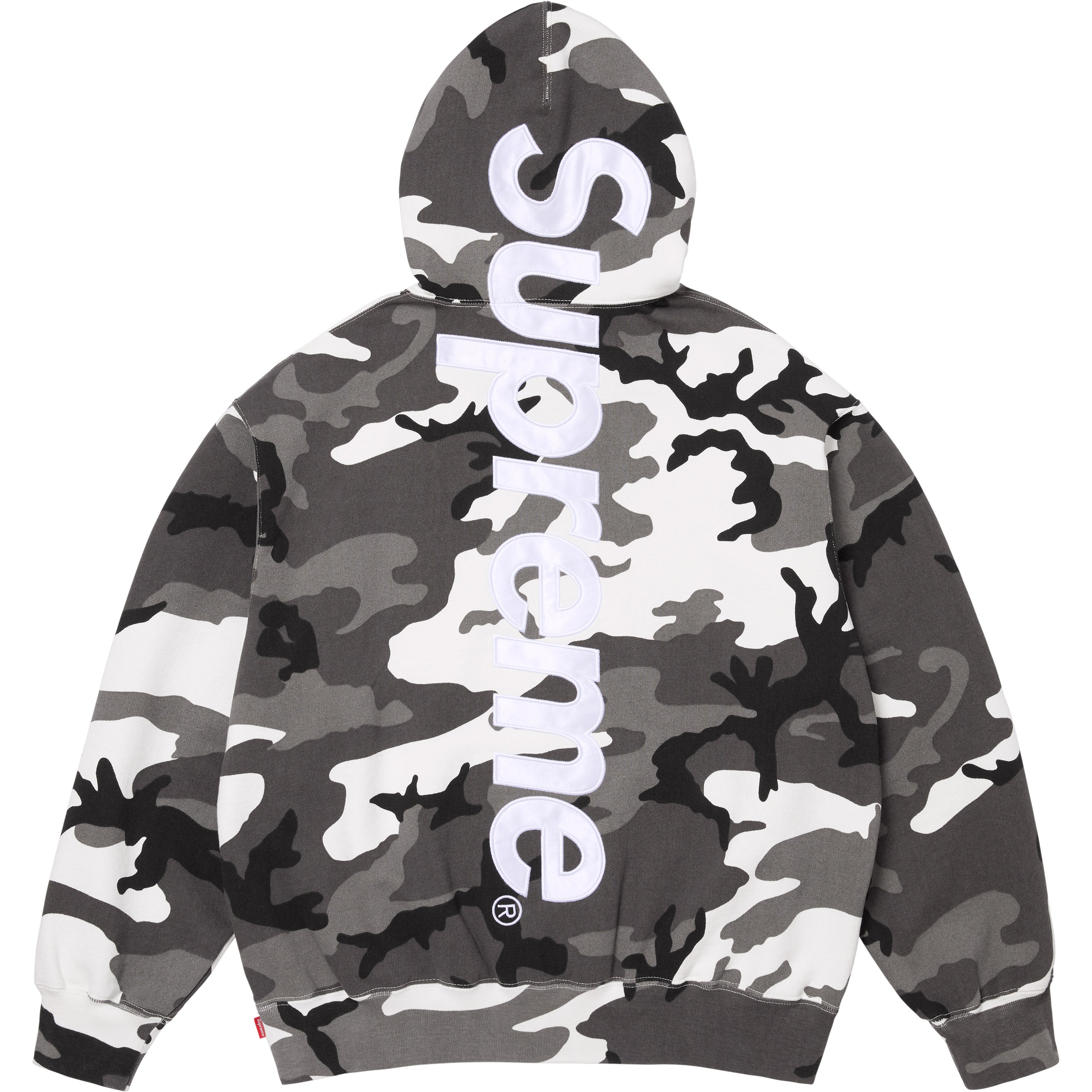 Satin Appliqué Hooded Sweatshirt - Shop - Supreme