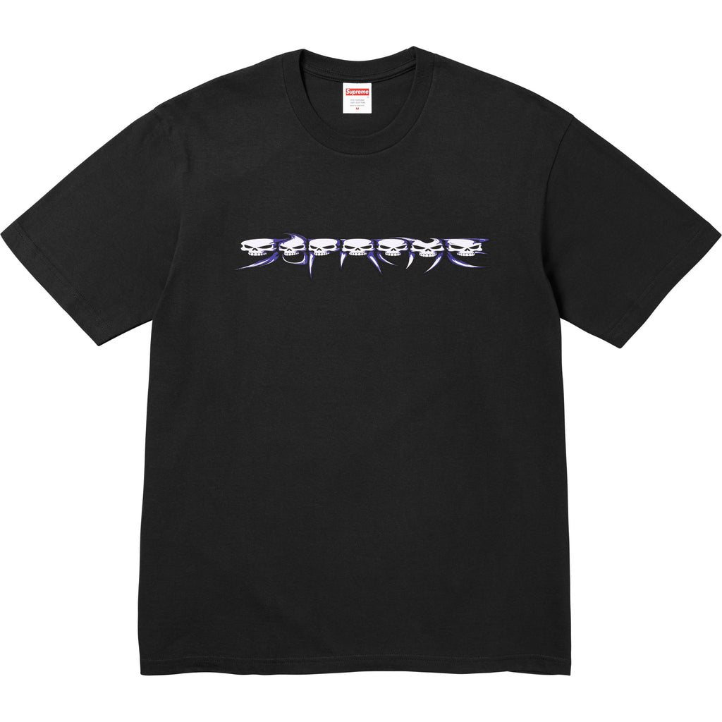 Skulls Spellout Tee - Shop - Supreme