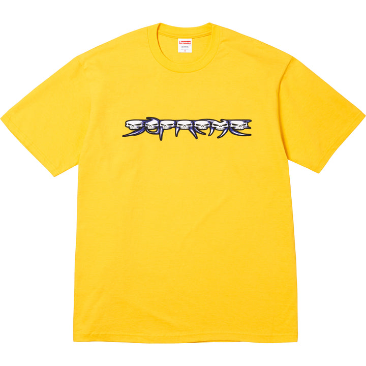 Skulls Spellout Tee - Shop - Supreme