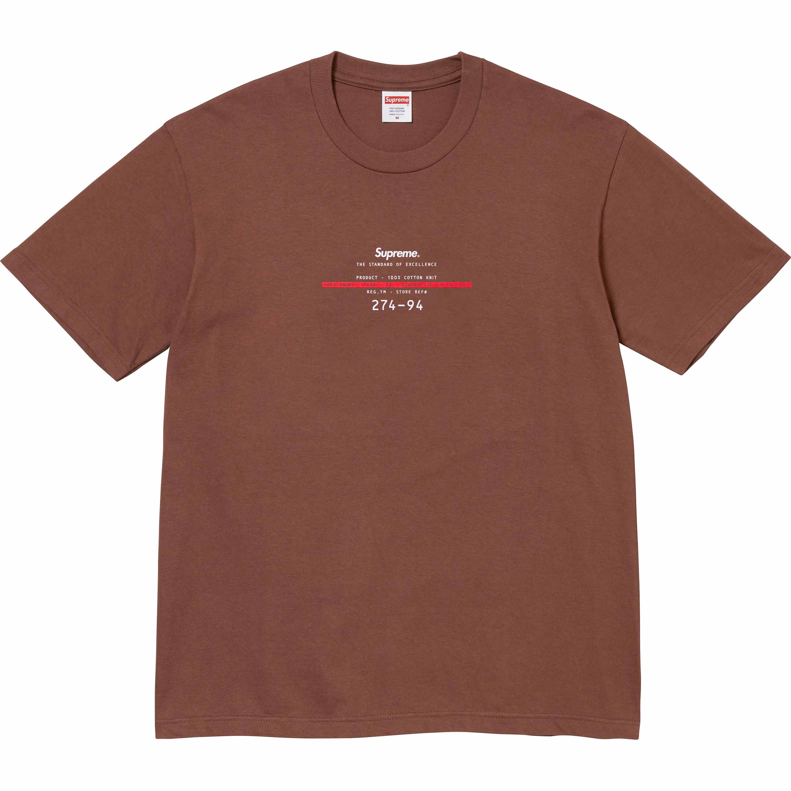 Standard Tee - Shop - Supreme