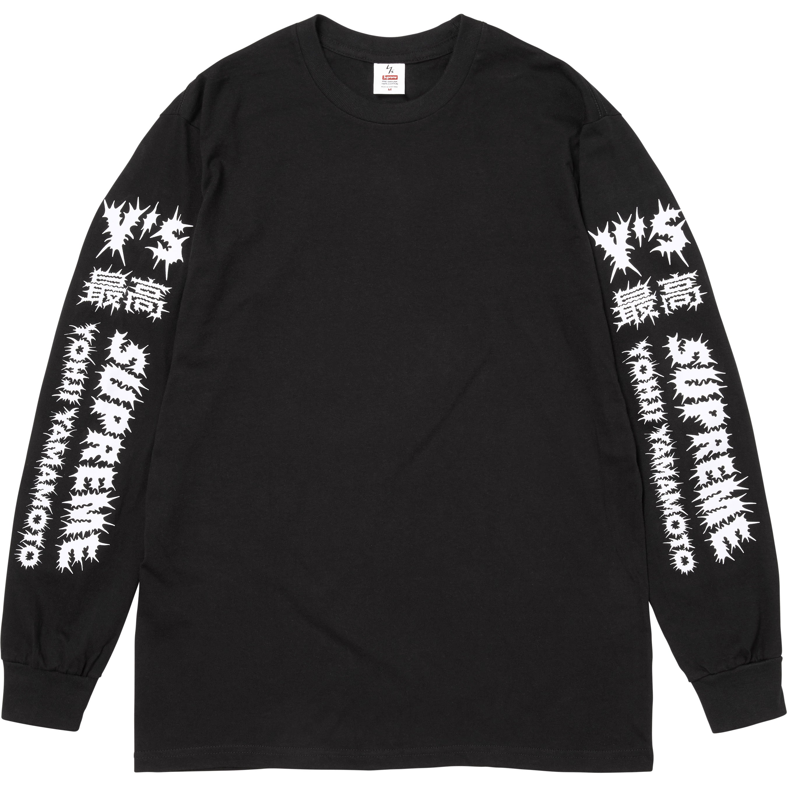 Supreme ブラック ロングスリーブ Tシャツ L Supreme Tシャツ・ロングスリーブのオンライン通販 I Be-Supremer