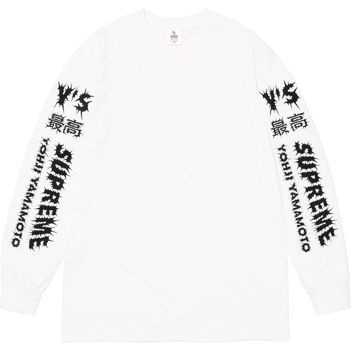 トップス Supreme  white Tee Supreme Box Logo L/S Tee White Men's - FW20 - US