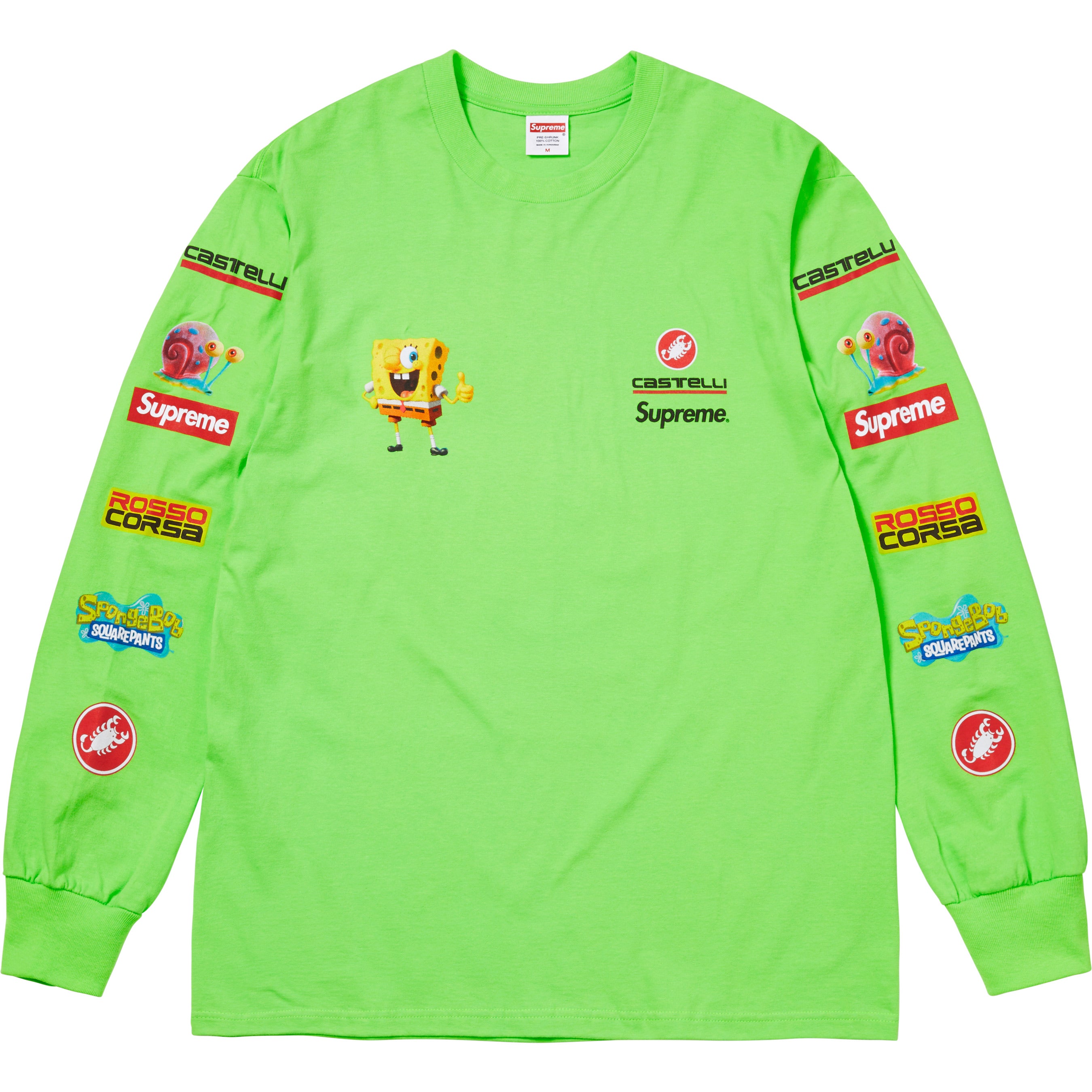 Sponge Bob Castelli L/S Cycling Jersey