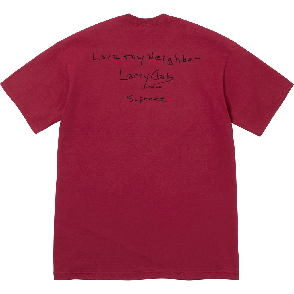 Supreme/Larry Clark Neighbor Tee - Shop - Supreme