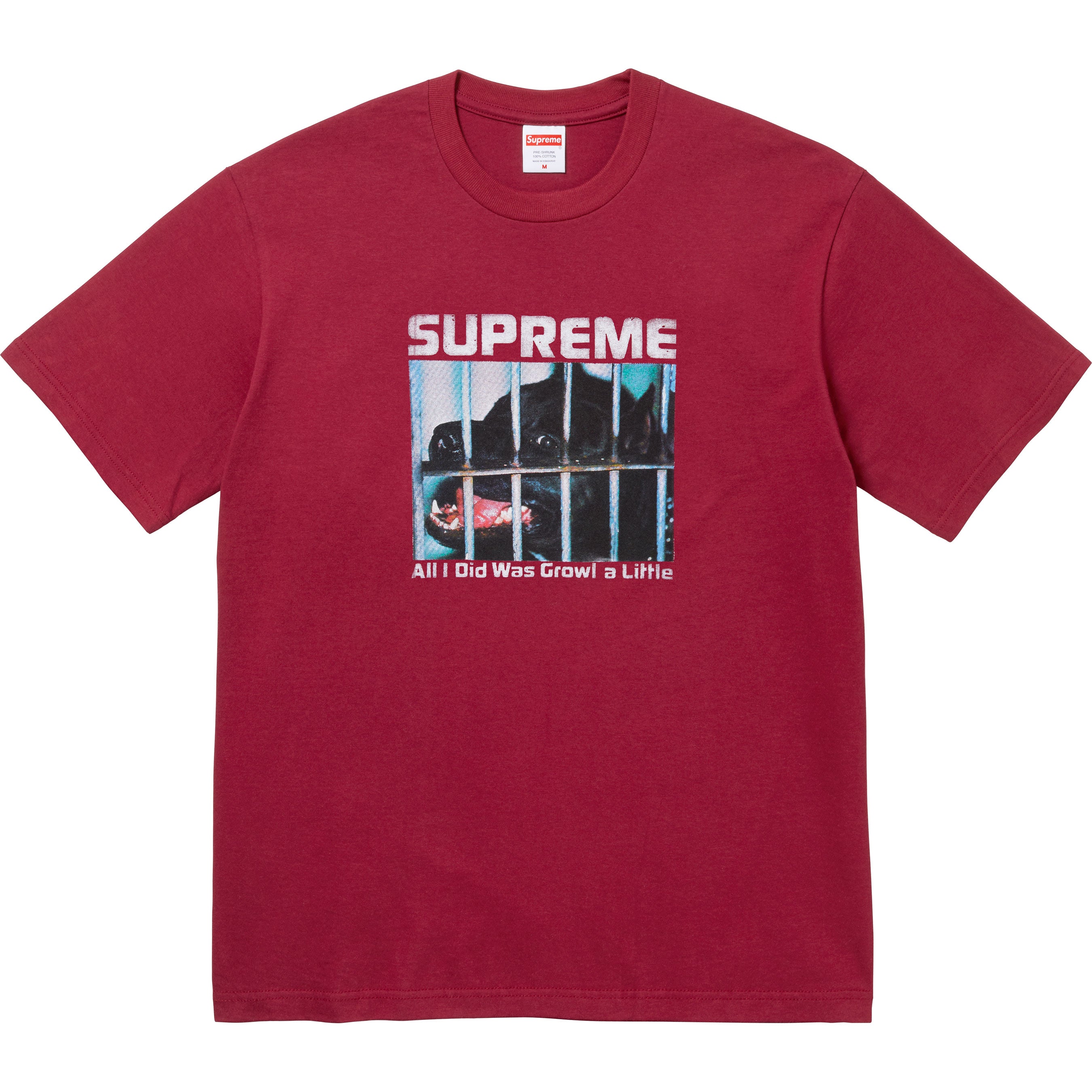Growl Tee - Shop - Supreme
