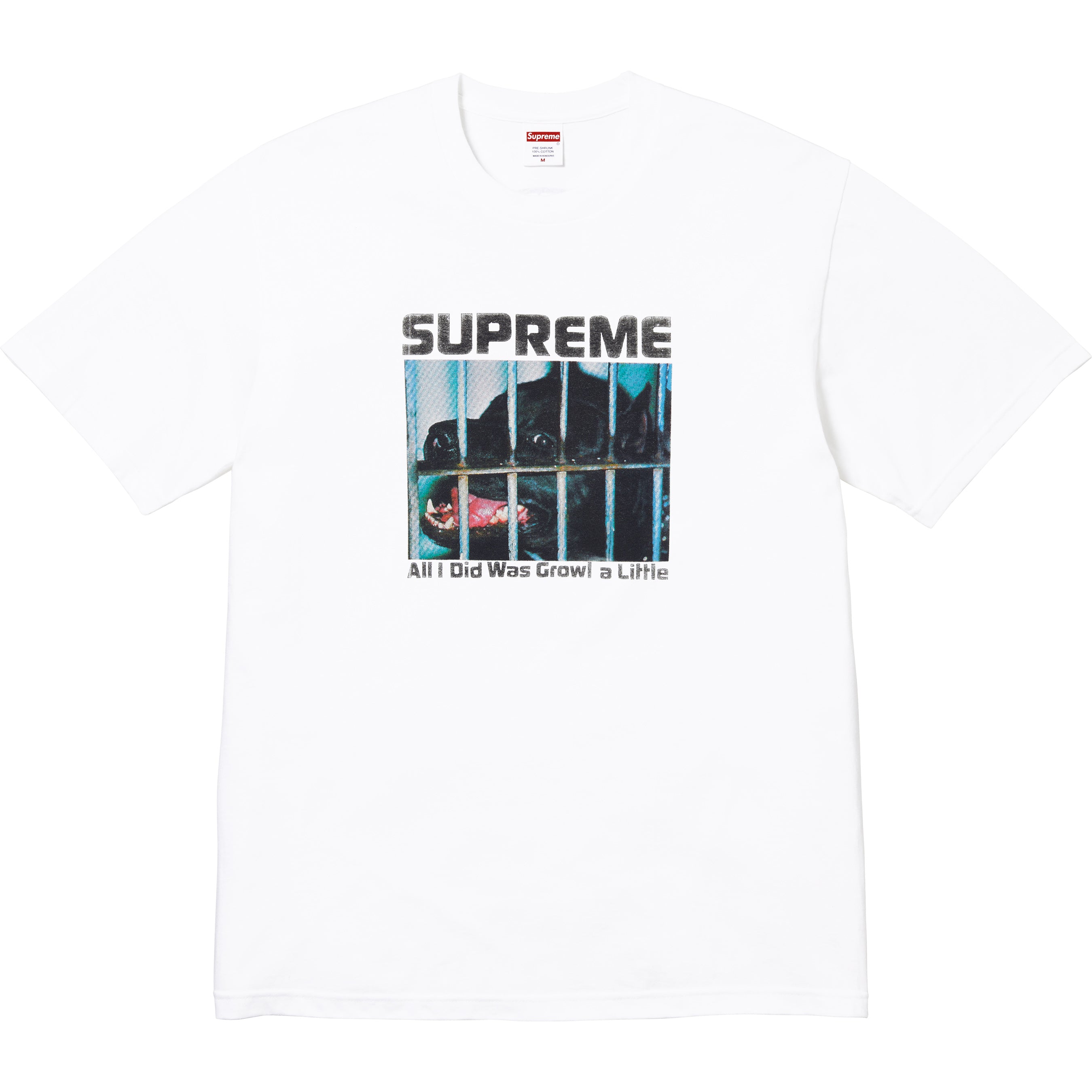 Growl Tee - Shop - Supreme