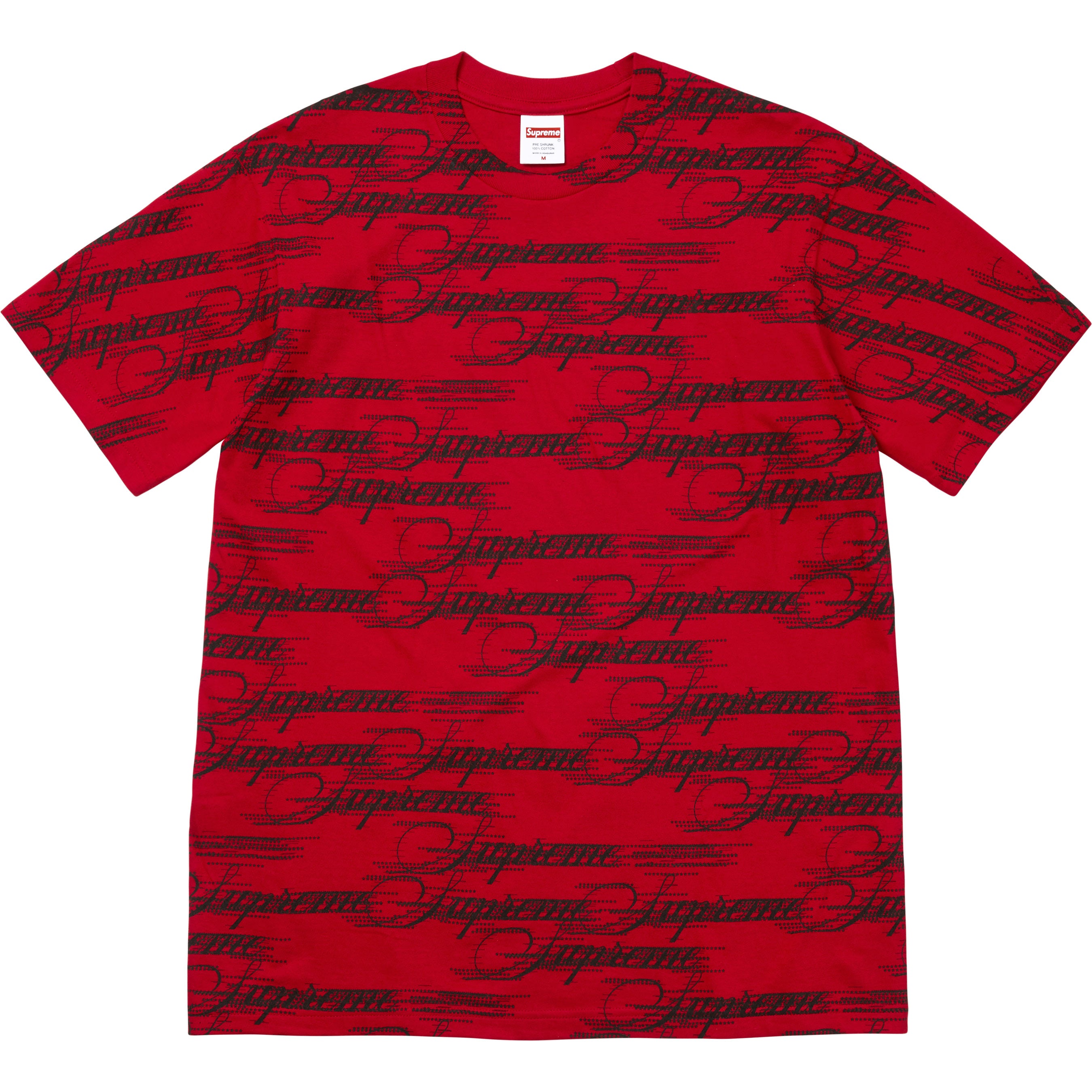 Script Tee - Shop - Supreme
