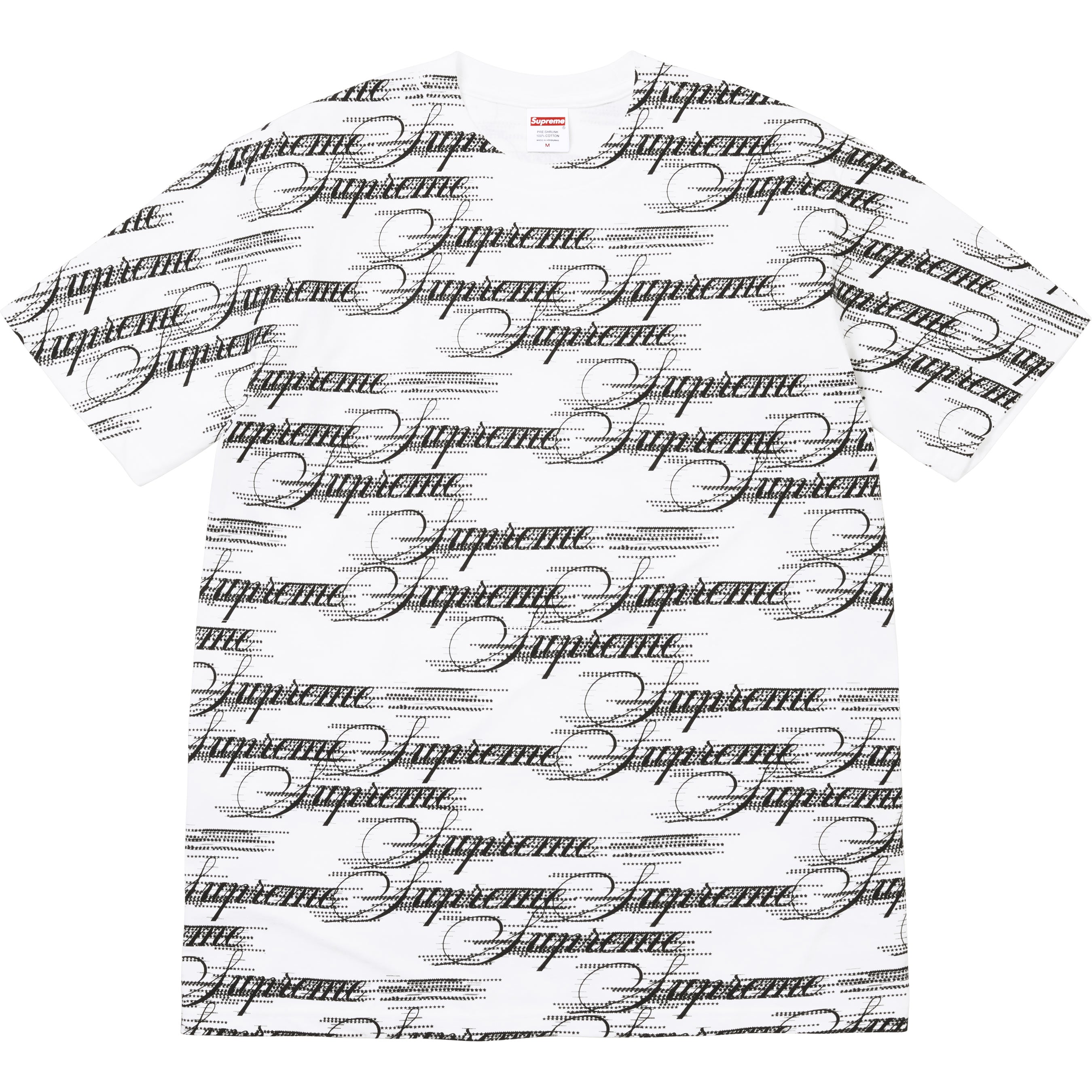 Script Tee - Shop - Supreme
