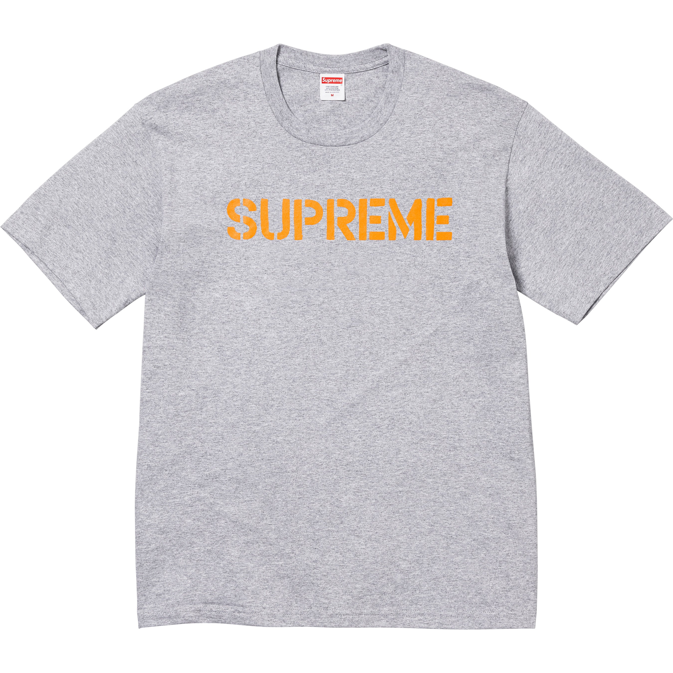 Supreme NYC Heather Grey Tee - Small Supreme Est. 1994 Tee heater