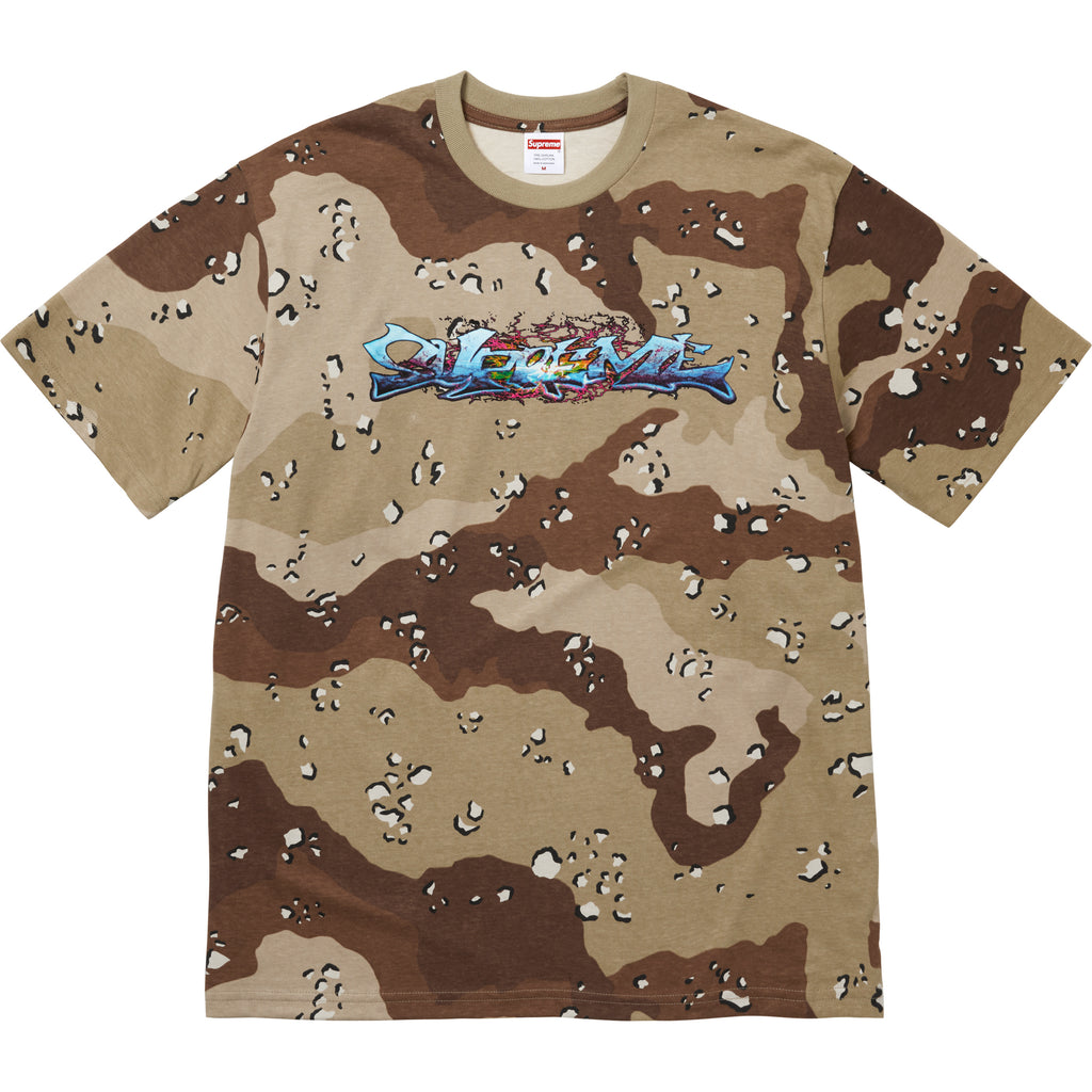Supreme Target Graphic Camo Tシャツ 2025FW Supreme Target Tee (FW25) - $44